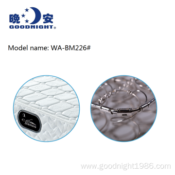 Goodnight OEM coil spring thin mattress vacuum compressed